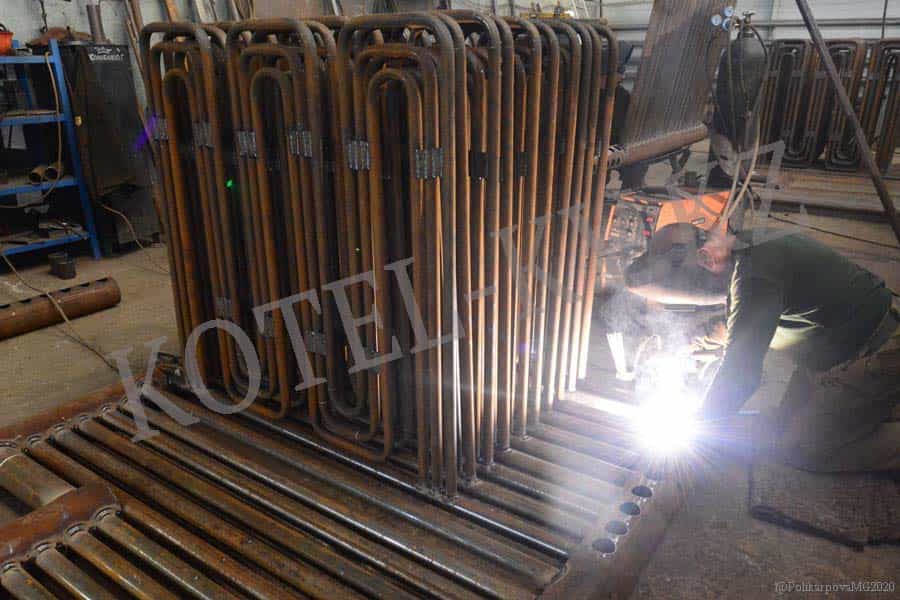 Изготовление водогрейного газового котла