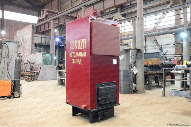 Твердотопливный котел 0.15 МВт - изготовление