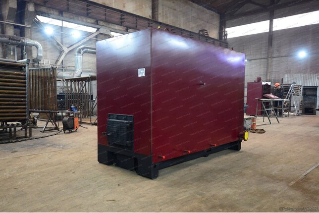 Отопительный угольный котел 900 кВт