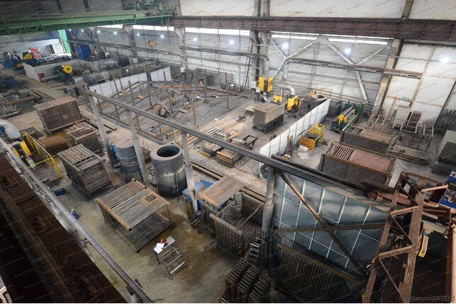 Котел 0.6 МВт на мазуте - производство