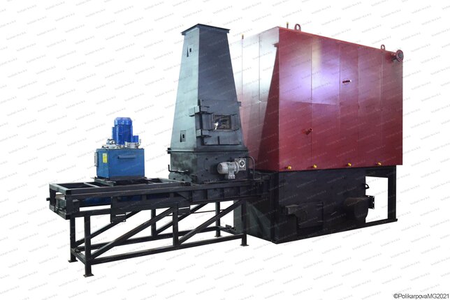 Котел 1160 кВт на опилках автоматический