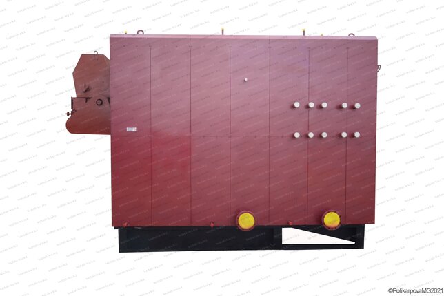 Твердотопливный котел 2.5 МВт с топкой ЗП РПК