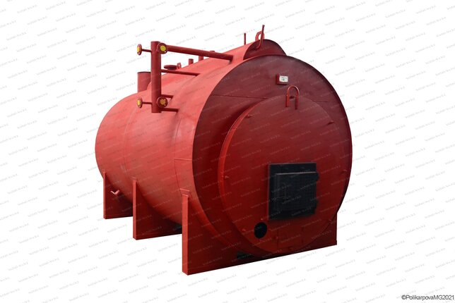 Парогенератор на твердом топливе 2.0 т 170 С