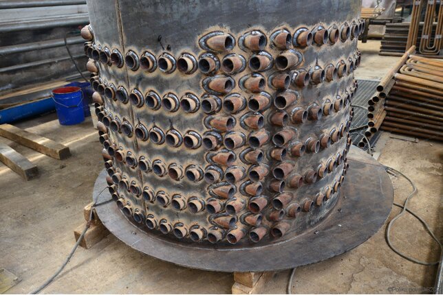 Угольный паровой котел 1200 кг в час температура пара 130 С изготовление