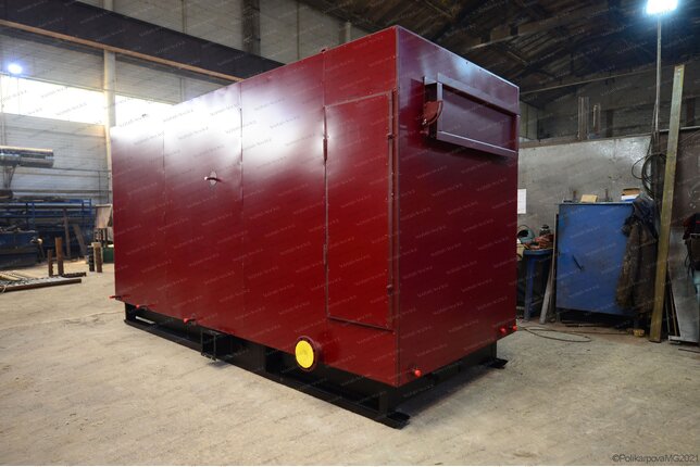 Котел на отходах лесопиления твердотопливный 0.63 МВт